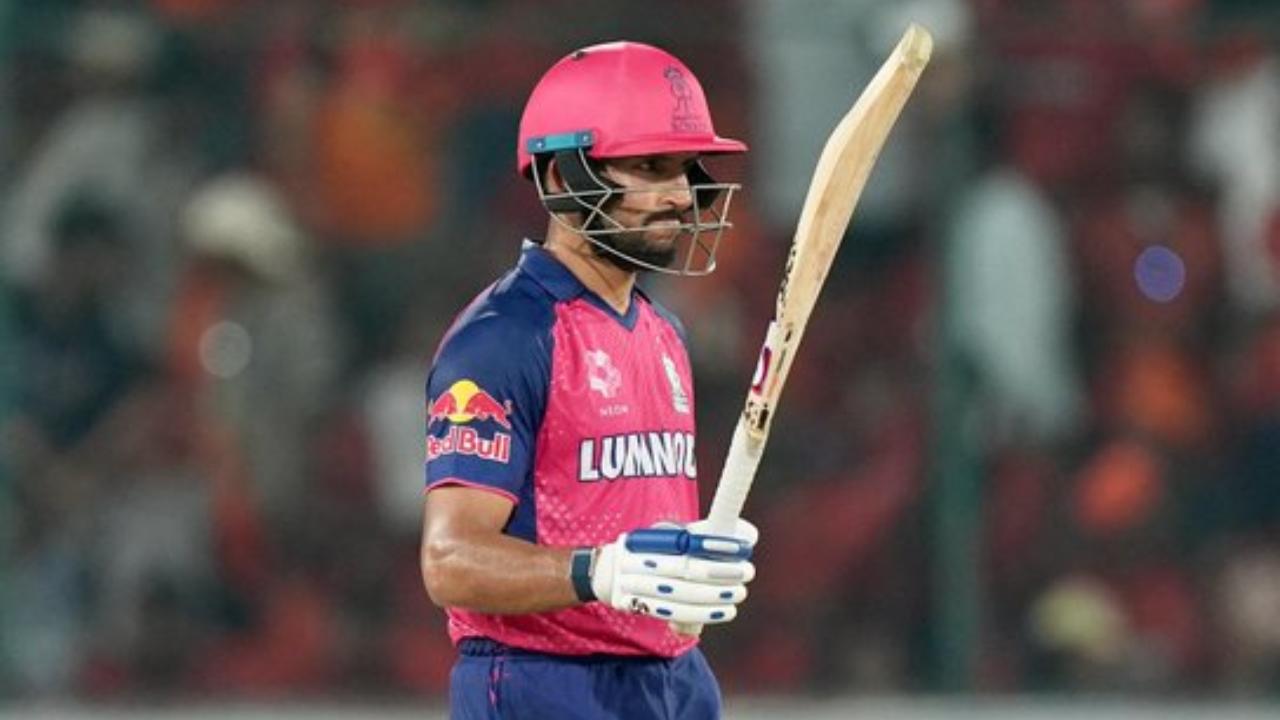 In the end, Dhruv Jurel played a knock of 35 runs off 23 balls. His knock was laced with two boundaries and the same number of maximums. Rajasthan Royals posted a score of 173 runs for the loss of four wickets