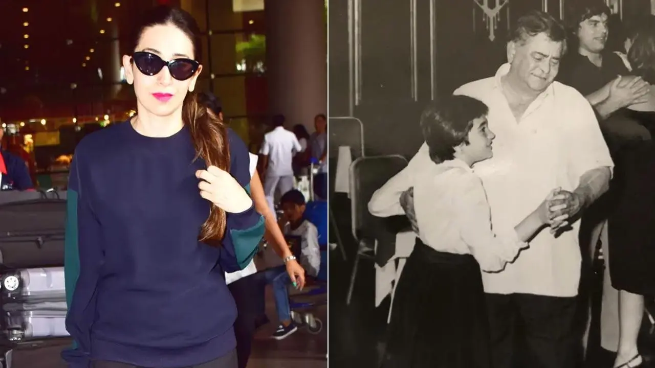 Karisma Kapoor shares vintage photo with grandfather Raj Kapoor