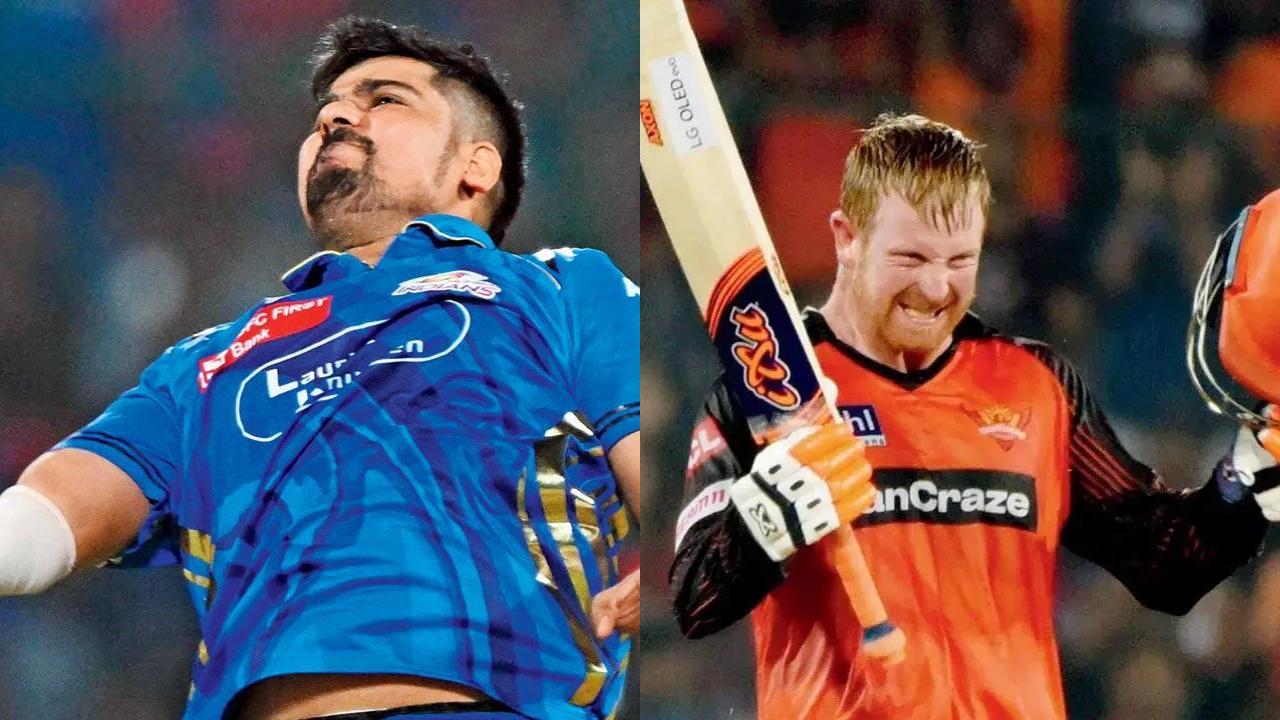 Karn Sharma vs Heinrich Klaasen
SRH's swashbuckling batsman, Heinrich Klaasen, has been known for showcasing huge strokes. But today, the explosive batsman needs to be cautious of Karn Sharma's challenge. Karn has been among the best tweakers of the ball in the ongoing cash-rich league