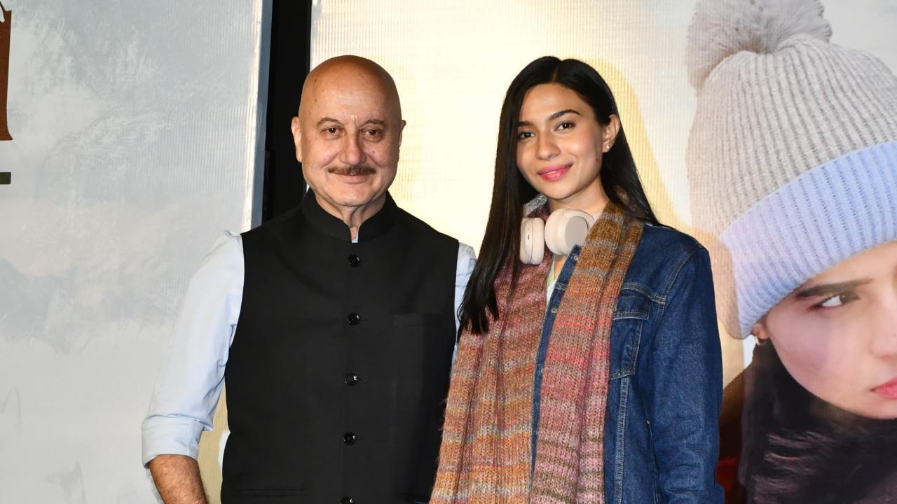 Who is Shubhangi? New talent introduced by Anupam Kher for Tanvi-The Great