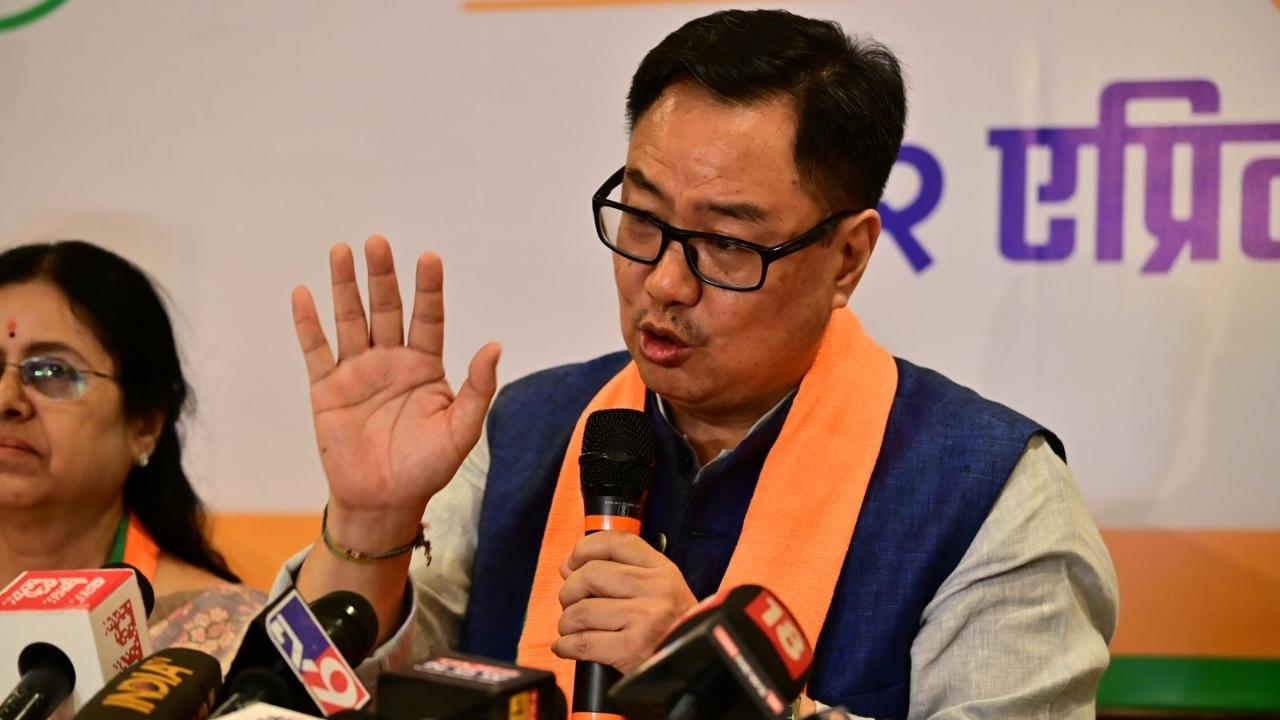 Rijiju said some misguided Muslims and politicians engaged in vote bank appeasement are opposing the Waqf (Amendment) Act