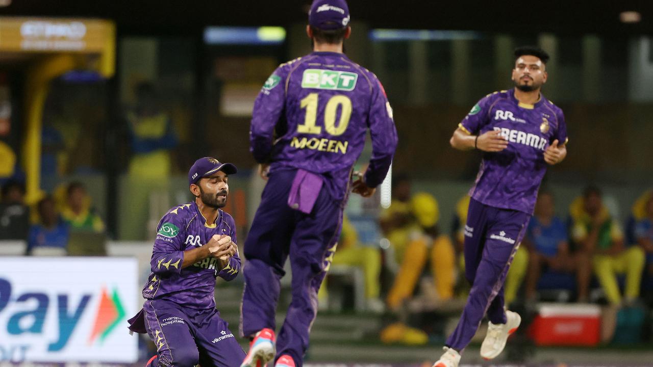 Dhoni, arriving as low as No. 9, could only manage 1 run off 4 balls before being bowled by Narine, further deepening the crisis. Shivam Dube was the lone bright spot with the bat, scoring a gritty 31, but received no support from the rest of the lineup. The CSK dugout was left shell-shocked as they stare down the barrel of their fifth consecutive defeat.