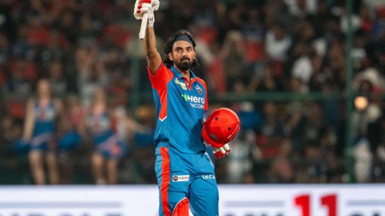 DC's premier batsman KL Rahul yet again delivered a stunning show against RCB. The right-hander played a knock of 41 runs off 39 deliveries. His 41-run knock, including three boundaries