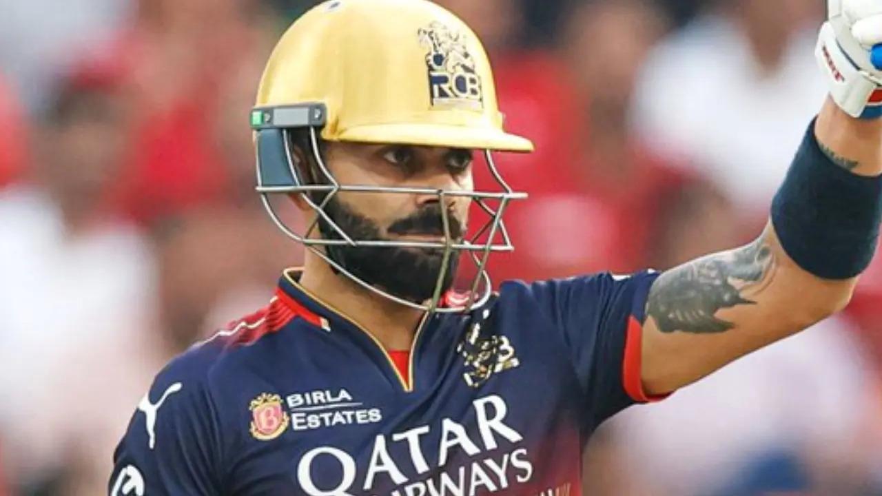 Royal Challengers Bengaluru (RCB) star batsman Virat Kohli started his IPL 2025 campaign with a 59-run knock against Kolkata Knight Riders (KKR). His match-winning performance against Kolkata saw him face 36 deliveries and smash four boundaries and three sixes
(Pic: File Pic)