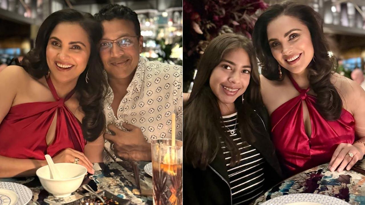 Lara Dutta celebrates 47th birthday with her family