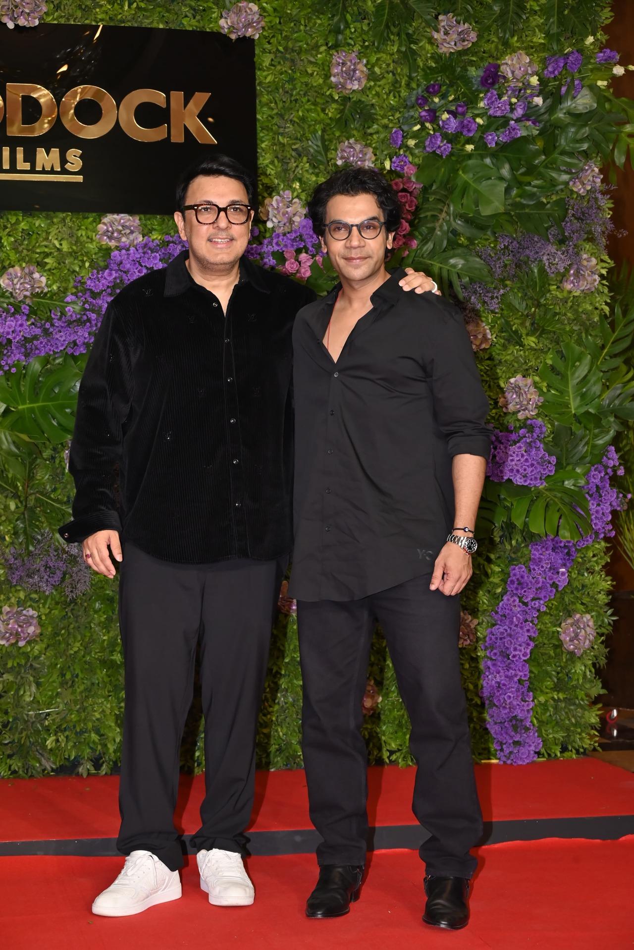 Rajkummar Rao poses with Dinesh Vijan