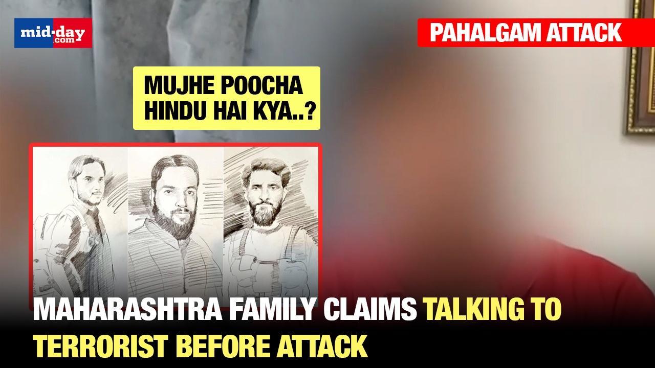 Maharashtra family claims pre-attack encounter with Pahalgam terrorist - Watch