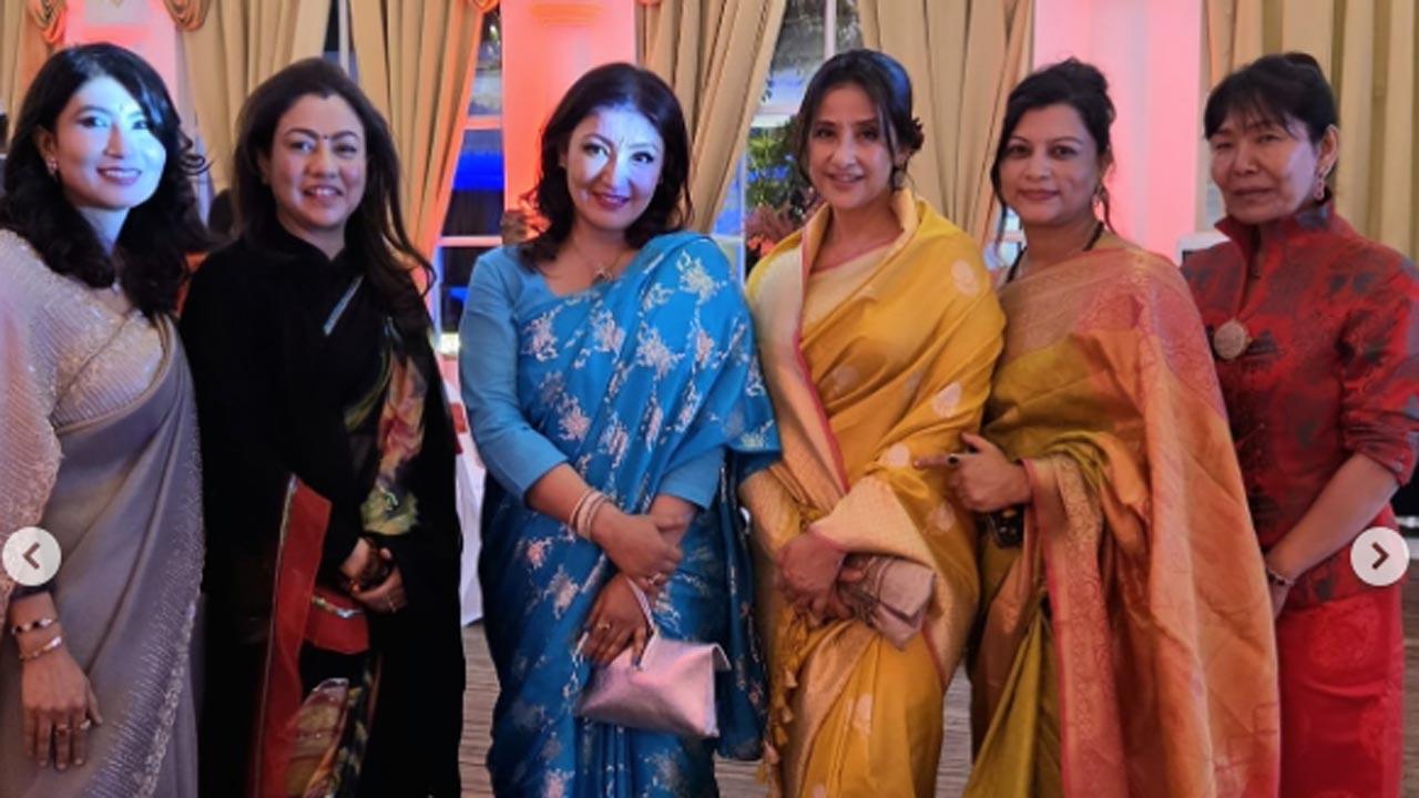 Manisha Koirala celebrates and wishes her fans on Nepali New Year