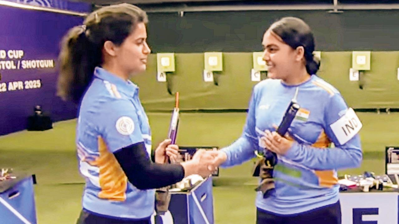 Suruchi wins second gold, silver for Manu