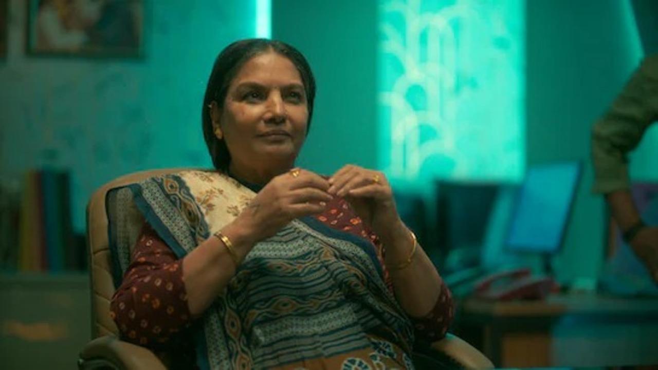 Shabana Azmi in Dabba Cartel 
Her character Sheila's quiet strength and enigmatic presence anchor the narrative. Azmi's nuanced performance brings depth to Sheila, showcasing her as a formidable figure navigating the complexities of the criminal underworld while maintaining the facade of a traditional matriarch