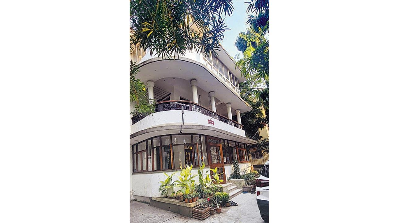 Archana, the sensitively restored Deco bungalow in Vile Parle.  Pics Courtesy/Shah family