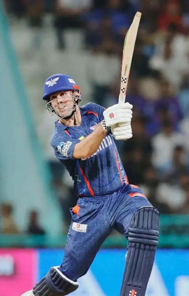 LSG`s Mitchell Marsh comes third on the list. He has been providing strong starts to the side and has 378 runs in nine IPL 2025 matches