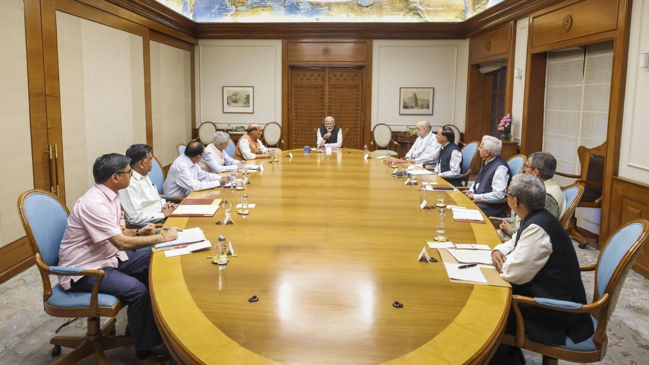 Rajnath Singh also chaired a meeting with NSA Ajit Doval, Air Force Chief Marshal AP Singh, and other officials to discuss the security situation in the region