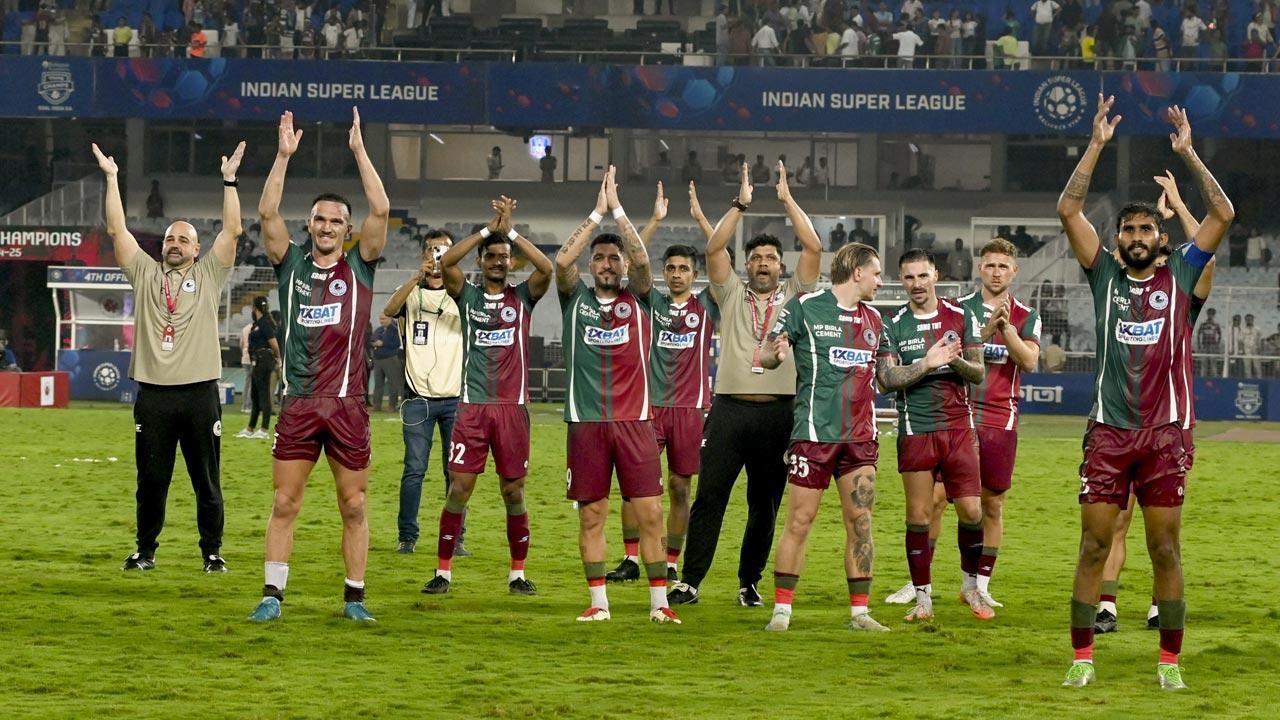 ISL: Apuia's late stunner helps Mohun Bagan Super Giant rally past Jamshedpur FC