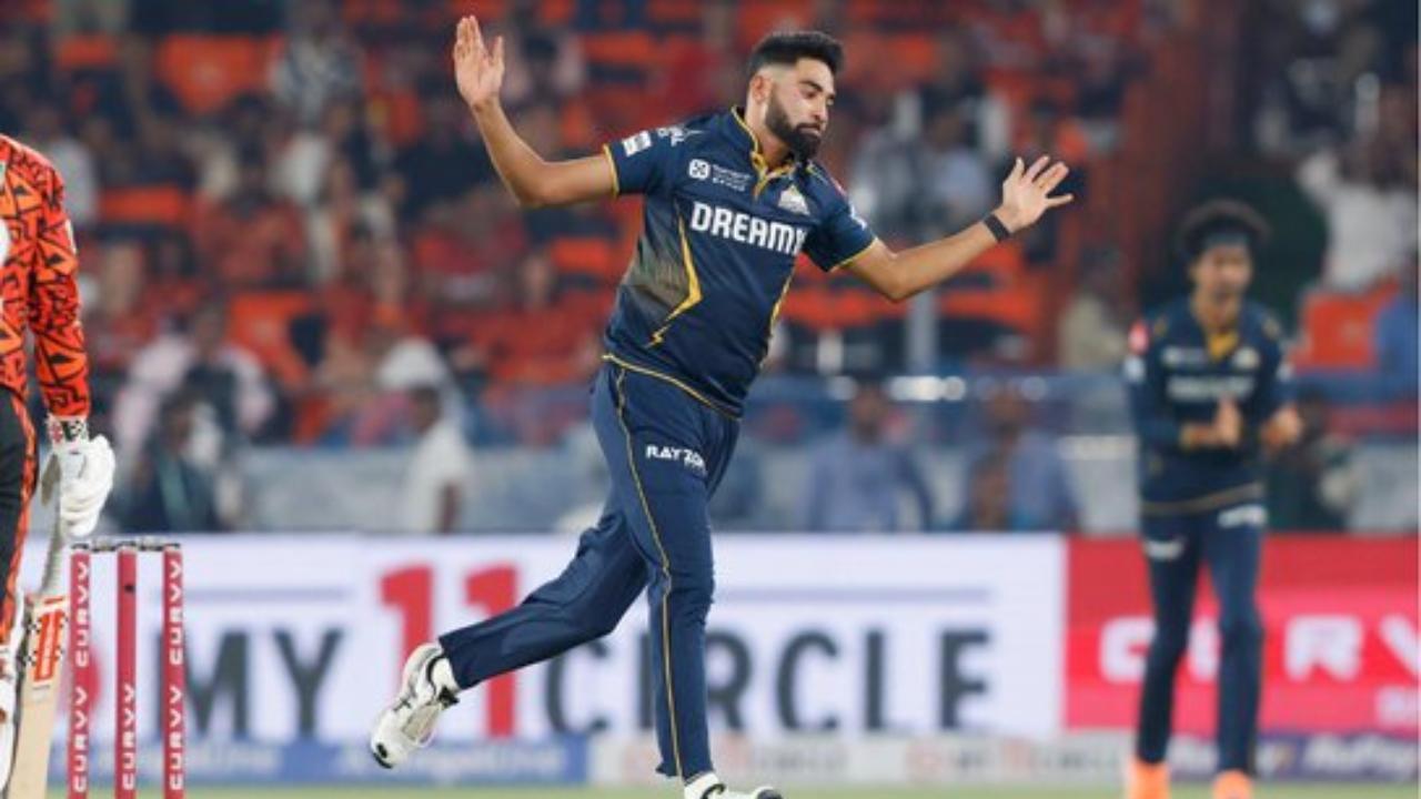 Mohammed Siraj (Pic: X/@gujarat_titans)