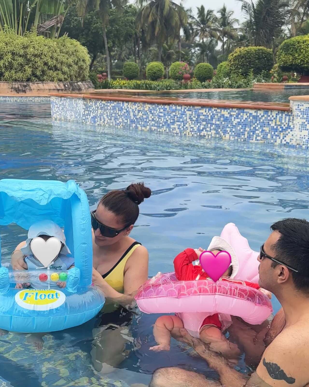 Shraddha Arya welcomed her twins- a boy and girl- in 2024. She often shares pictures with her kids Shaurya and Siya but has refrained from revealing their face