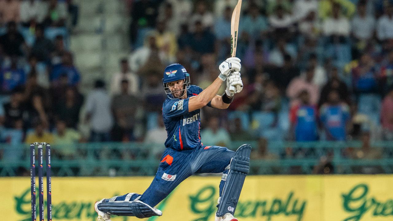 Aiden Markram top-scored with a fluent 52 off 33 balls, anchoring the innings with composure. Partnering with Mitchell Marsh (45 off 36), the pair added solidity at the top, especially during the Powerplay, as the ball came onto the bat nicely. However, the momentum they built evaporated once Delhi’s bowlers adjusted their strategy to match the conditions
