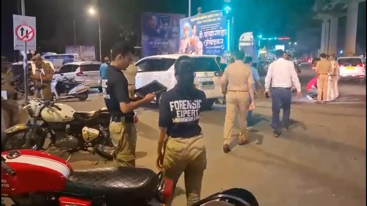 IN PHOTOS: Builder shot at by two bike-borne assailants in Mumbai's Chembur