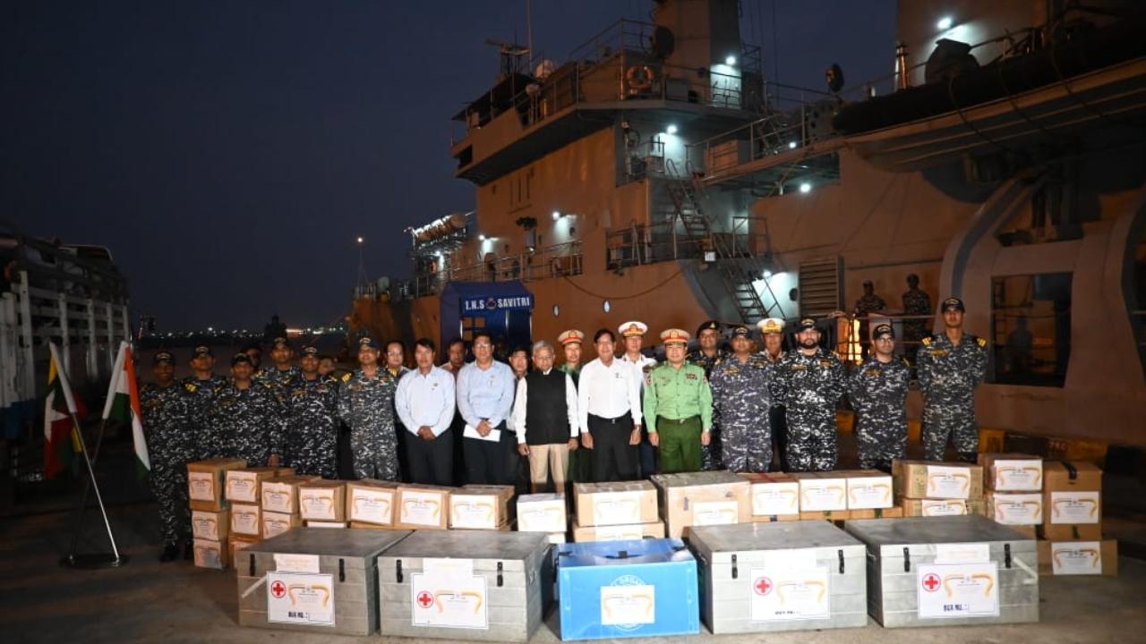 India launched 'Operation Brahma' on Saturday to support earthquake-hit Myanmar