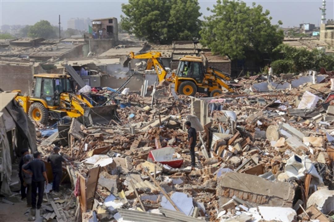 IN PHOTOS: Ahmedabad cracks down on illegal Bangladeshi settlements