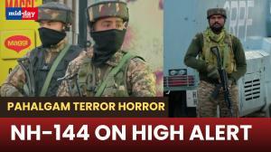 Pahalgam Terror Attack: NH-144 on high-alert