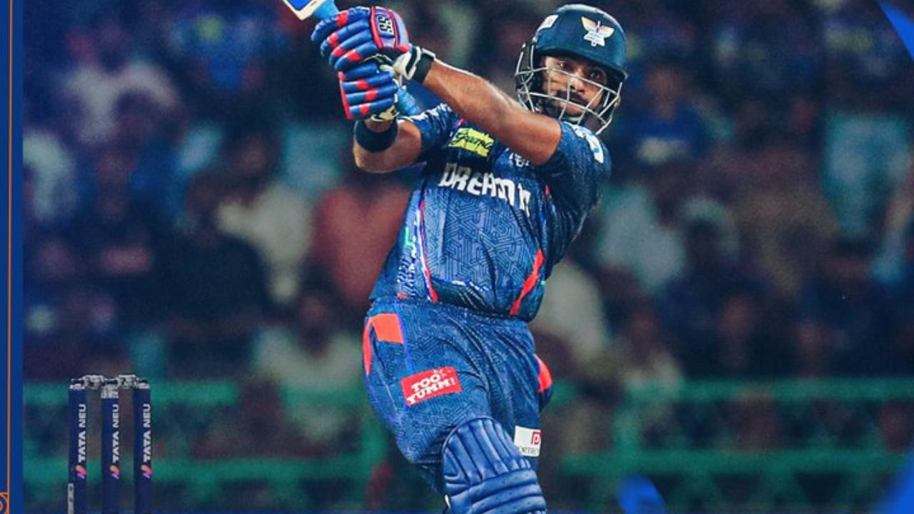 Swashbuckling Nicholas Pooran faced 30 balls in which he garnered 44 runs. His knock was laced with 5 fours and 2 sixes