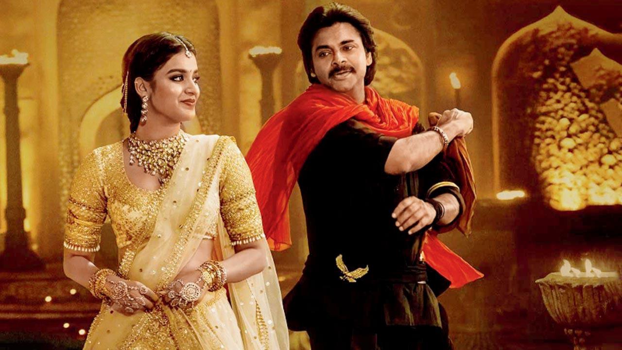 A still from Hari Hara Veera Mallu