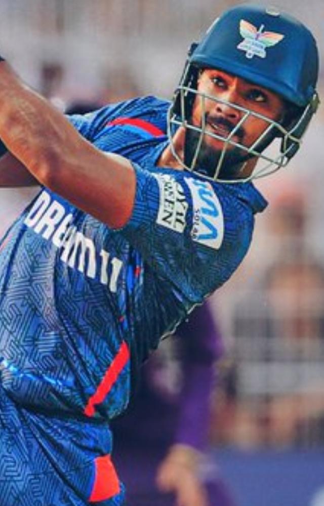 In Lucknow Super Giants` opening match against Delhi Capitals, Pooran played scored 75 runs off just 30 balls including six boundaries and seven maximums