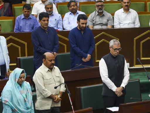 The resolution expressed profound shock at the killing of 26 people and vowed to resolutely defeat any attempt to disturb Jammu and Kashmir's peace and progress. Chief Minister Omar Abdullah, who also holds the tourism portfolio, condemned the attack and admitted that he had failed in his responsibility to ensure tourists' safety.
 
