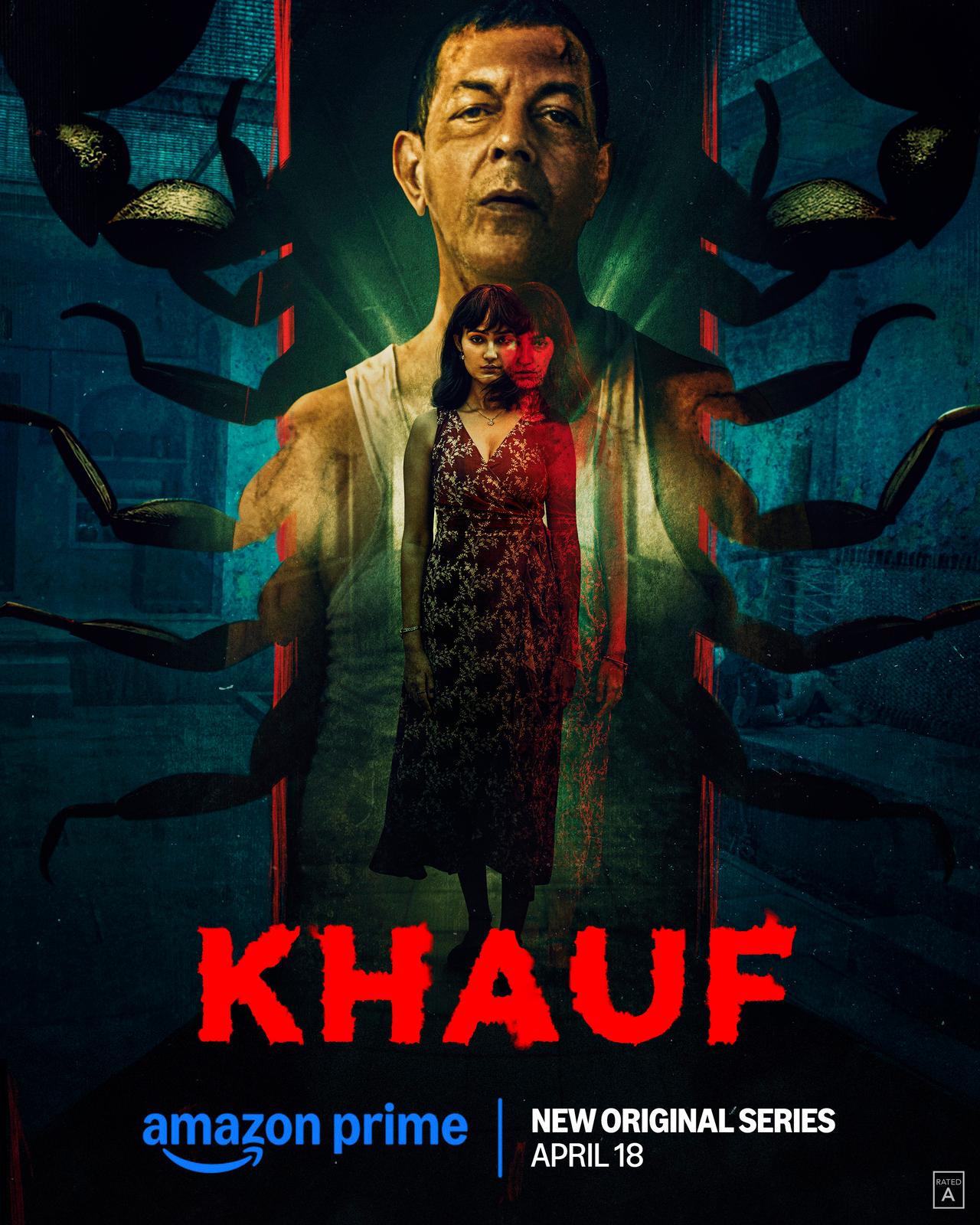 Khauf (Prime Video, April 18)
Khauf delves into the eerie and unsettling journey of Madhu, a young woman seeking refuge in a hostel in a new city, hoping for a fresh start, unaware of its dark history of hidden secrets. As she struggles to escape the shadows of her past, she finds herself trapped in a chilling battle against unexplained forces lurking both within her room and beyond. As the sinister presence tightens its grip, Madhu’s reality twists into a waking nightmare—one from which she may never escape.