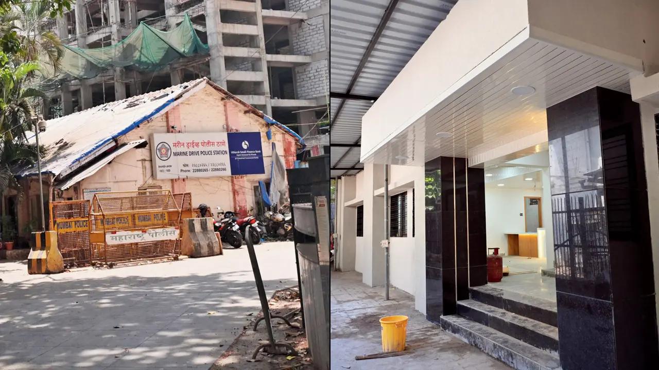 The previous Parksite station was built over a drain and frequently flooded during monsoon, damaging case files. Poor sanitation, cramped space, and mosquito infestation were routine issues at the old station. (Pic/Sayeed Sameer Abedi)