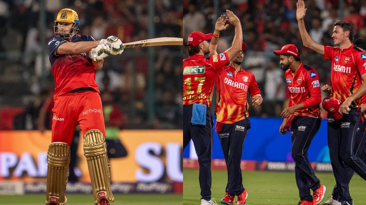 Bengaluru crumble to PBKS in rain-hit clash despite Tim David’s heroics