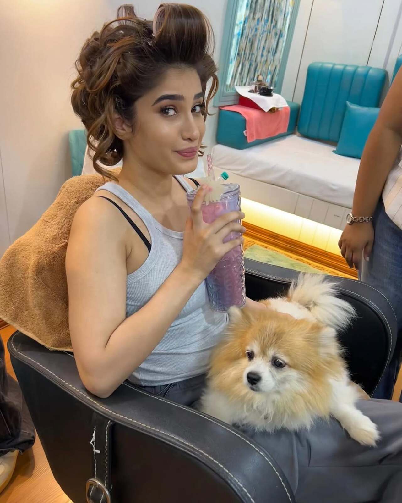 Rasha Thadani, just like her mother Raveena Tandon, is a big animal lover. She has several pets at home, including a husky named Alaska with whom she is often spotted in the city as she takes him for his regular walks. She gets her love for animal from her mother, who is also into rescuing strays