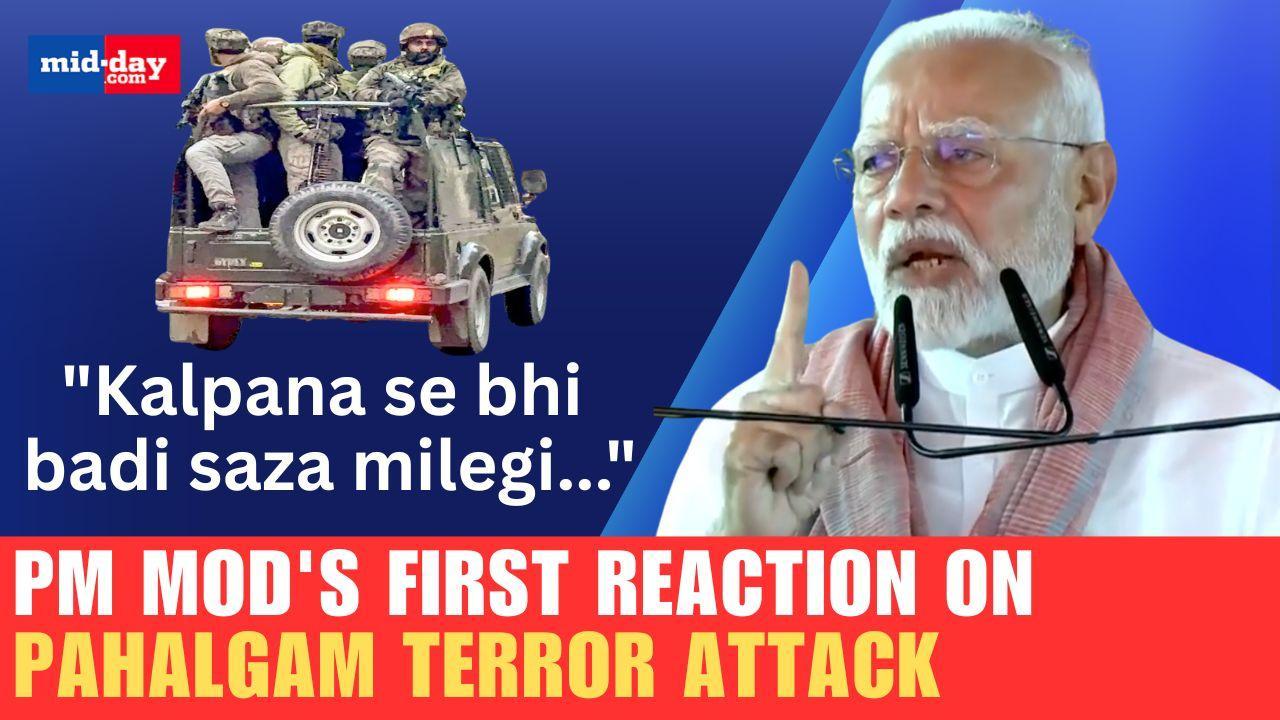Pahalgam terror attack: PM Modi condemns the brutal incident - Watch video