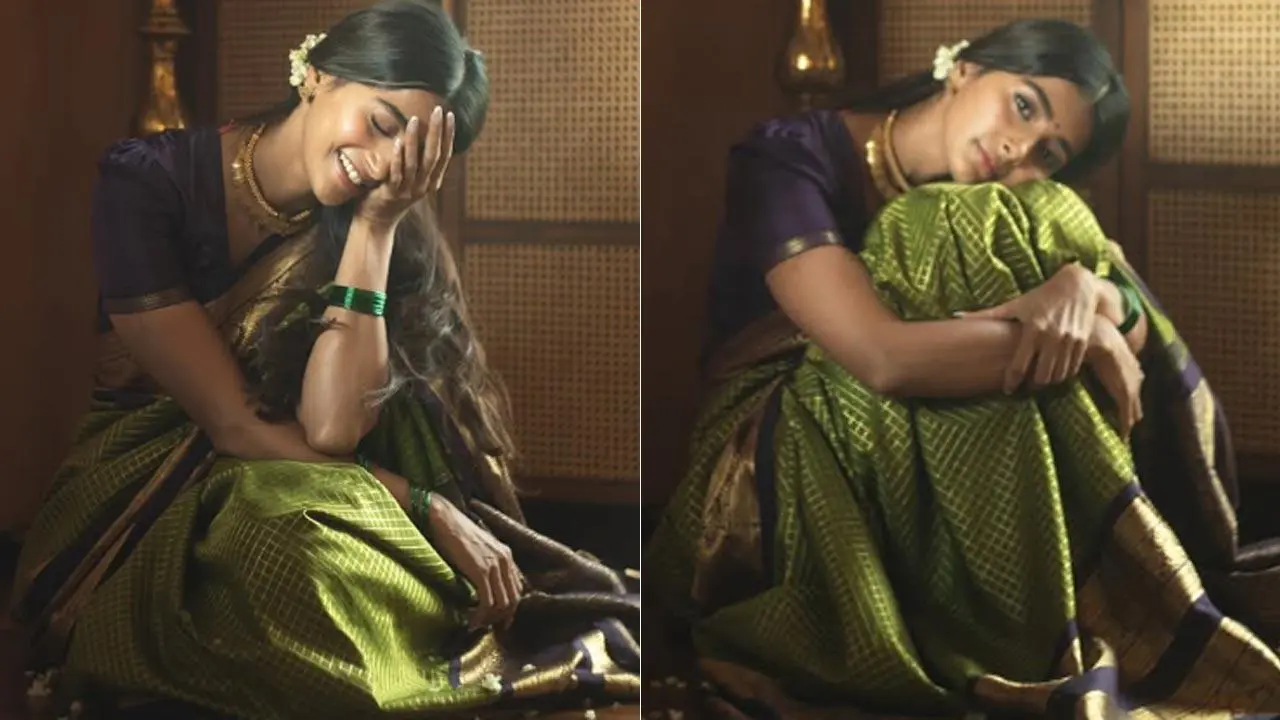 Pooja Hegde wears 70-year-old saree, remembers her grandmother