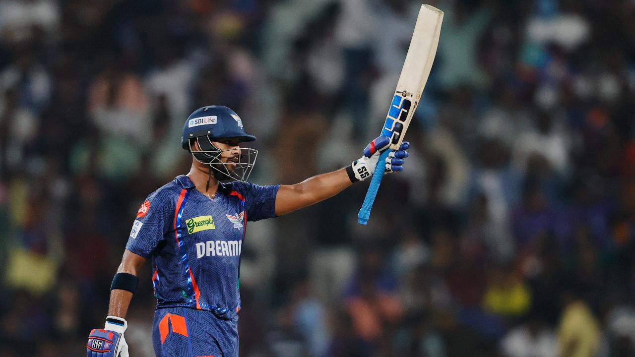 Sudharsan signaled GT’s intent early, punching a short ball from Shardul Thakur through backward point for a boundary off the very first delivery. The duo continued to pile on the runs, bringing up their 50-run stand in just six overs. By the end of the powerplay, GT had stormed to 64 without loss.