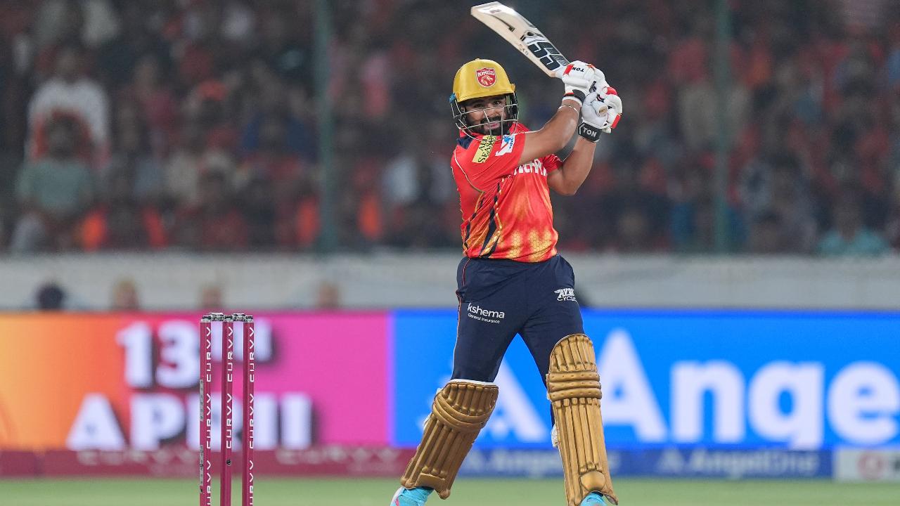 With strong contributions from openers Priyansh and Prabhsimran, followed by a fiery finish from Marcus Stoinis, Punjab's batting lineup fired on all cylinders at the Rajiv Gandhi International Stadium