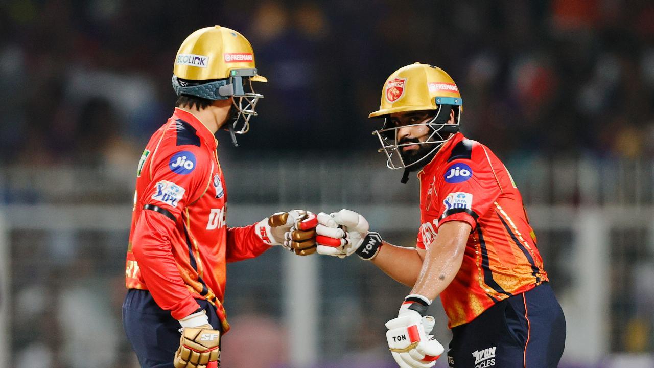KKR bowlers wilt under Priyansh, Prabhsimran onslaught as PBKS post 201
