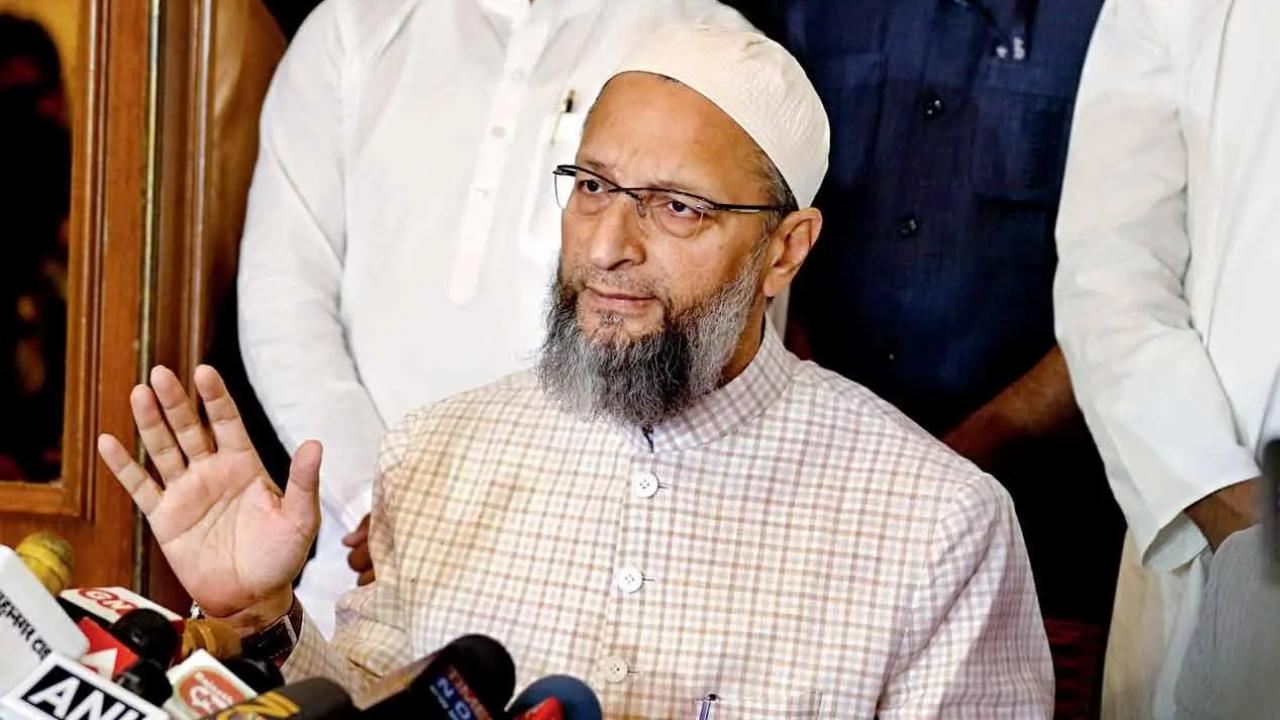 Owaisi takes a dig at BJP over Waqf properties in Muslim countries