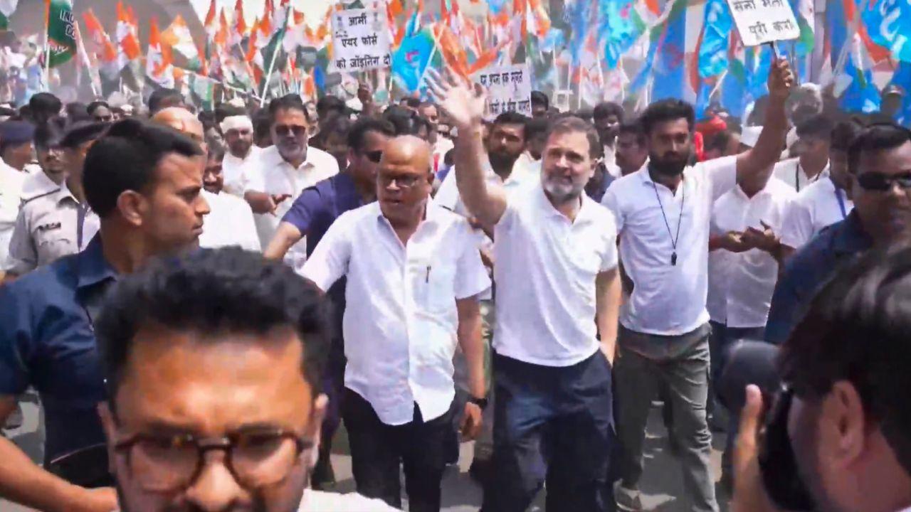 The rally, spearheaded by NSUI national in-charge Kanhaiya Kumar, highlights the ongoing concerns over unemployment and youth migration. Following the rally, Rahul Gandhi is scheduled to address a public gathering in Patna later in the day