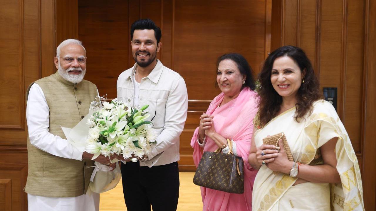 Randeep Hooda meets Prime Minister Narendra Modi after Jaat's success