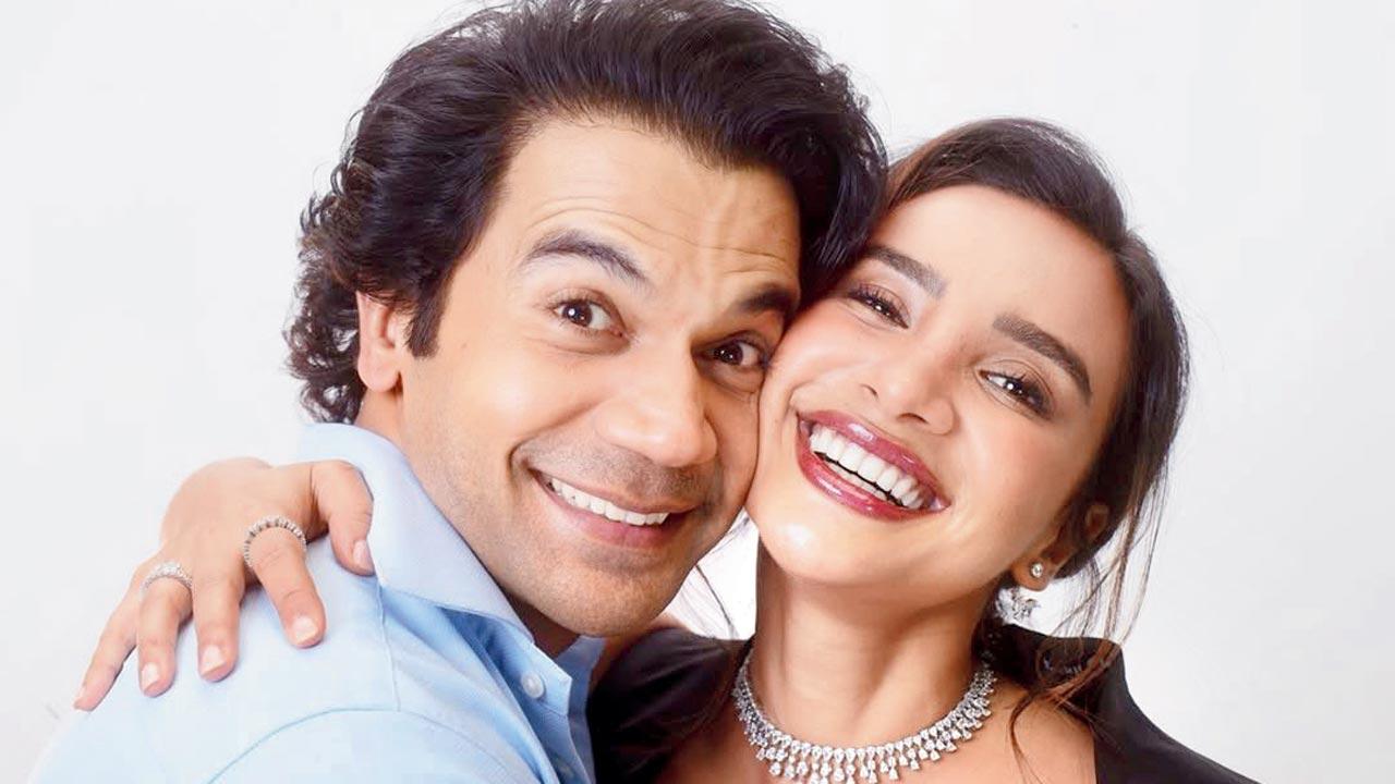 (From left) Rajkummar Rao and Patralekhaa