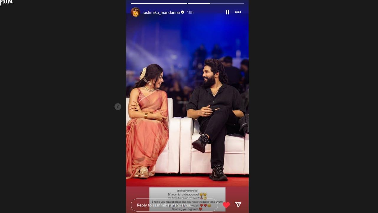 Picture Courtesy/Rashmika Mandanna`s Instagram account
