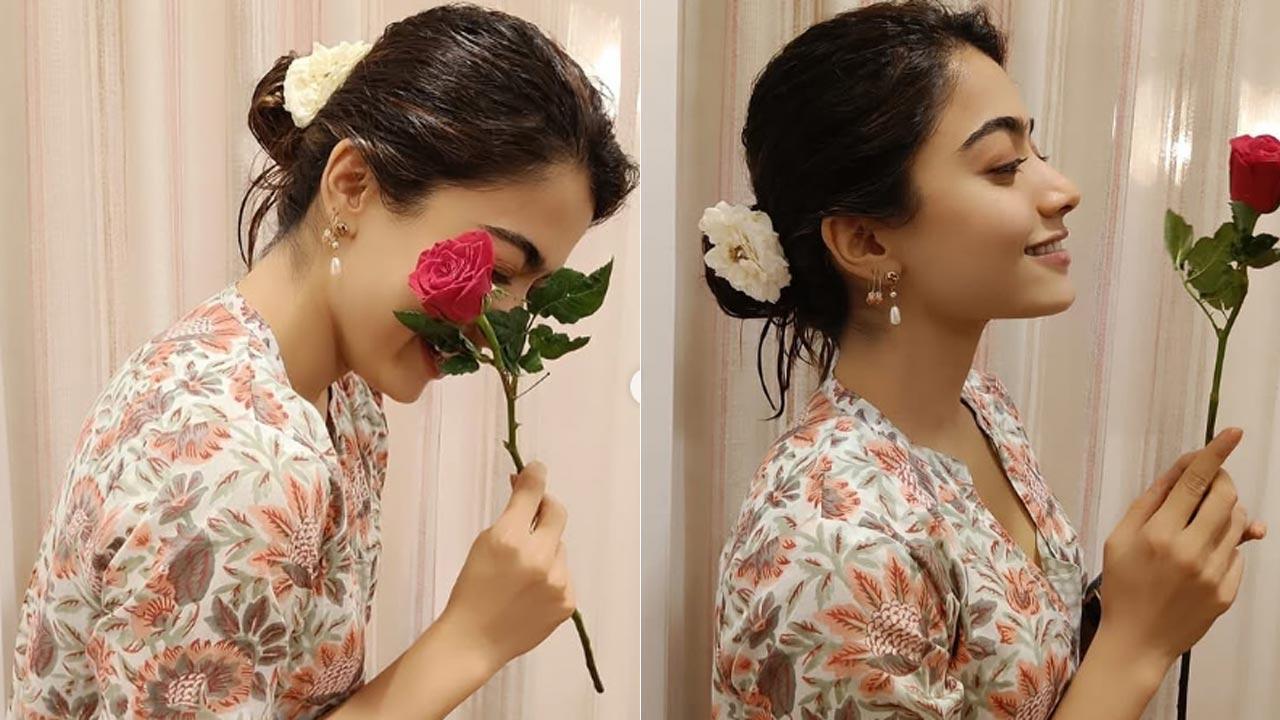 Rashmika Mandanna urges fans to spoil themselves with flowers and self-love