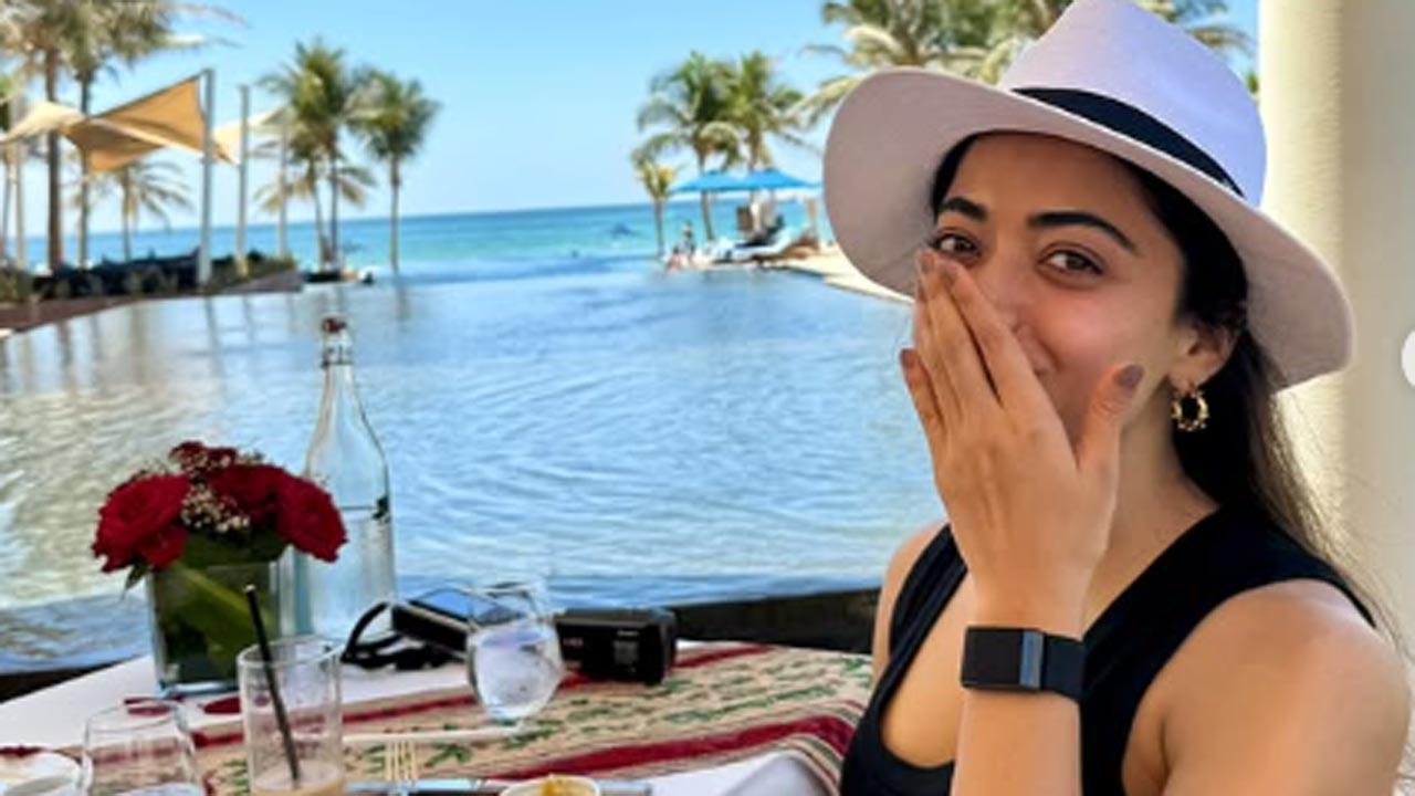 Rashmika Mandanna celebrates birthday in Oman, worries about her trainers getting angry