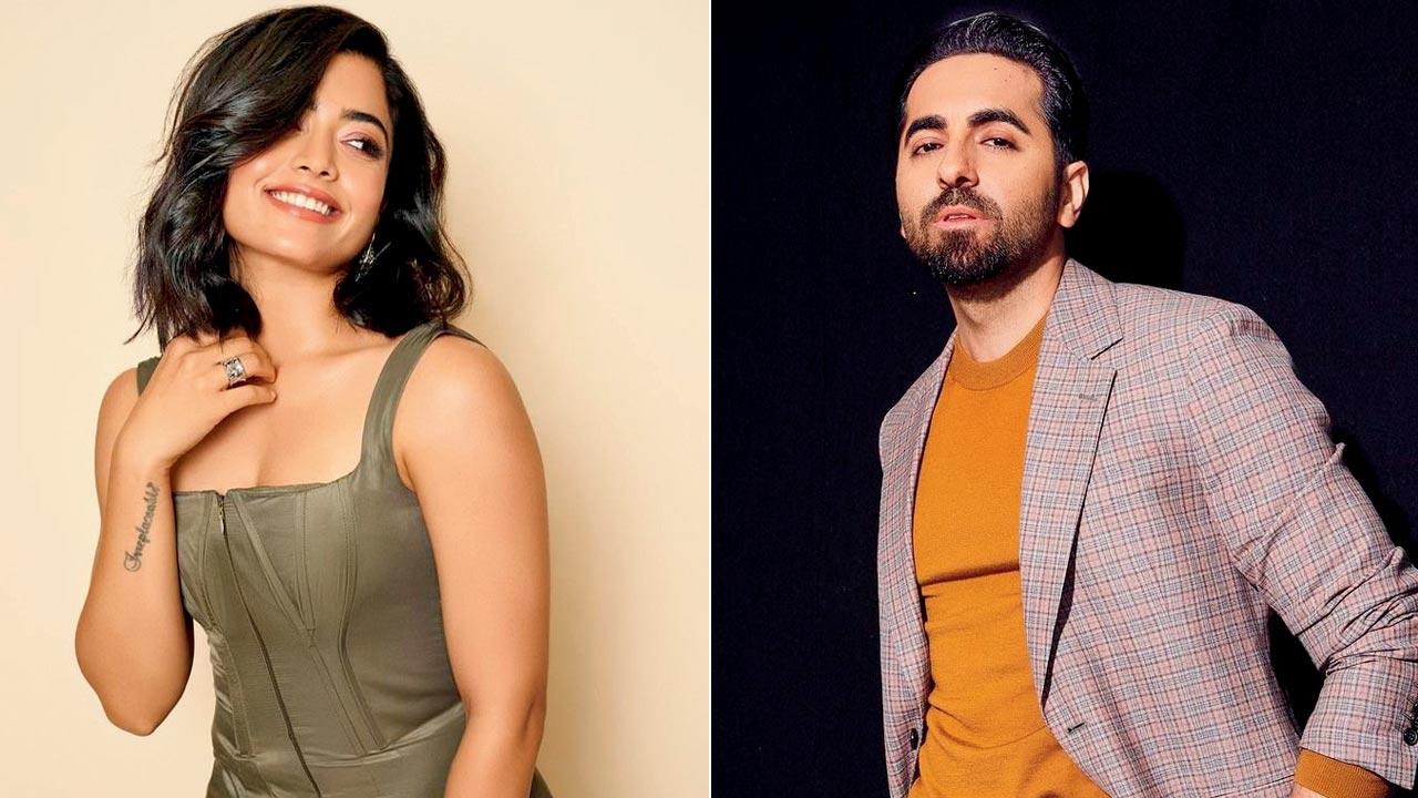 Rashmika Mandanna and Ayushmann Khurrana