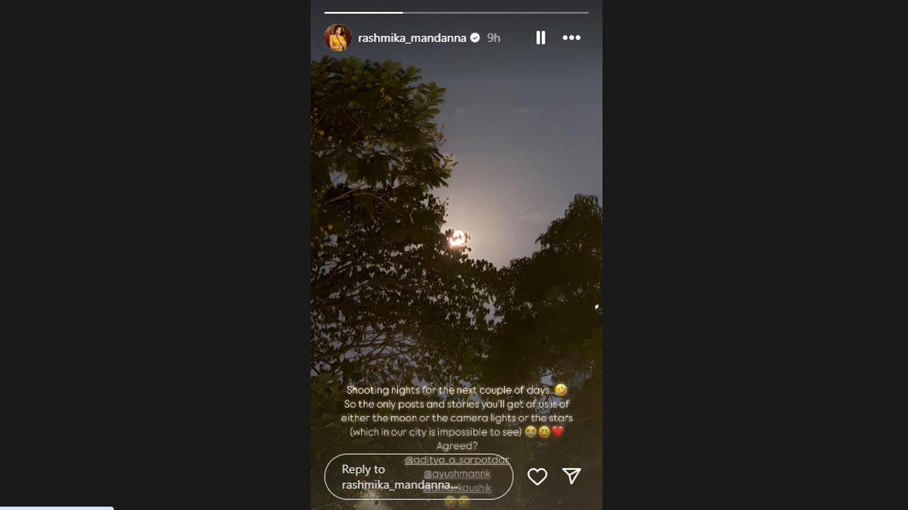 Picture Courtesy/Rashmika Mandanna`s Instagram account