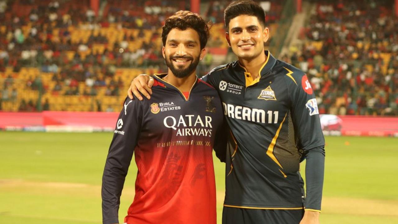 After losing the toss, Royal Challengers Bengaluru were put in to bat first in their IPL 2025 match against GT at the M. Chinnaswamy Stadium.