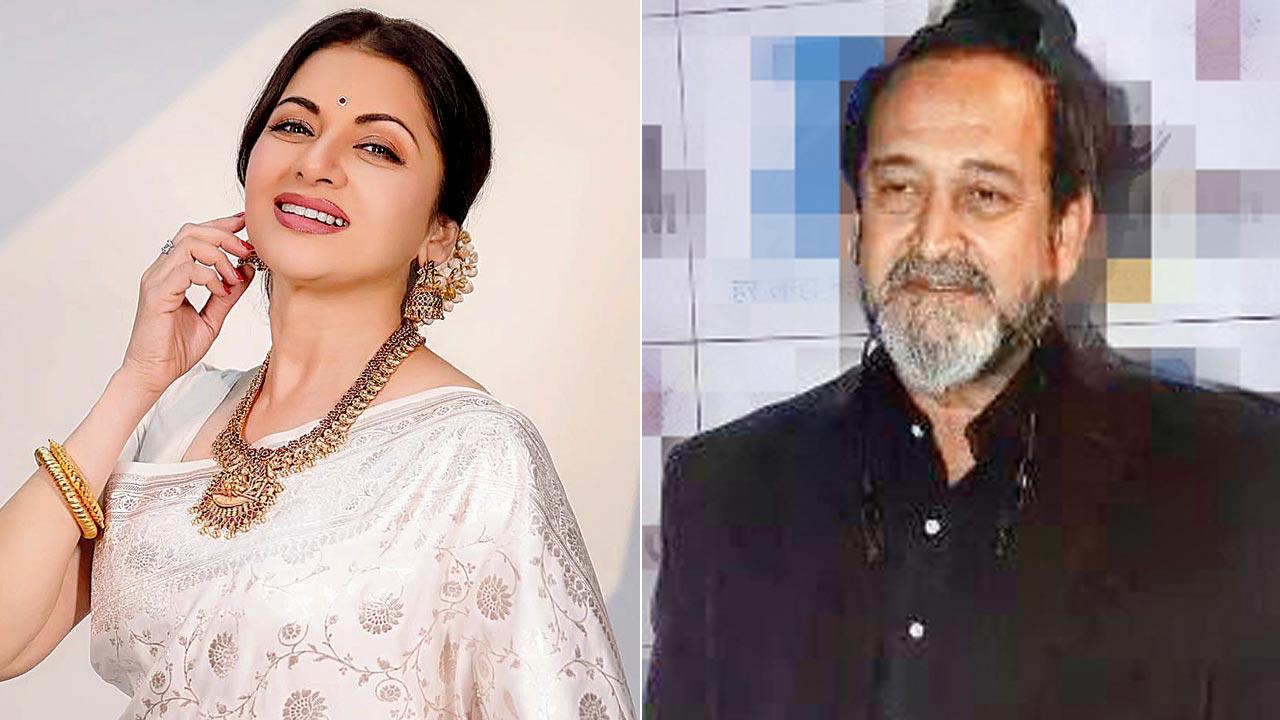 Bhagyashree and Mahesh Manjrekar