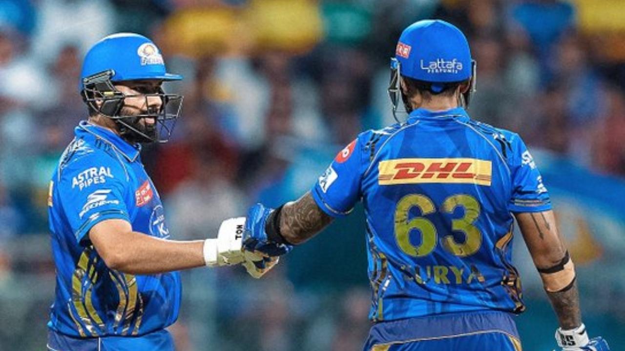 IPL 2025: Rohit, Suryakumar's unbeaten knocks help MI win by nine wickets vs CSK